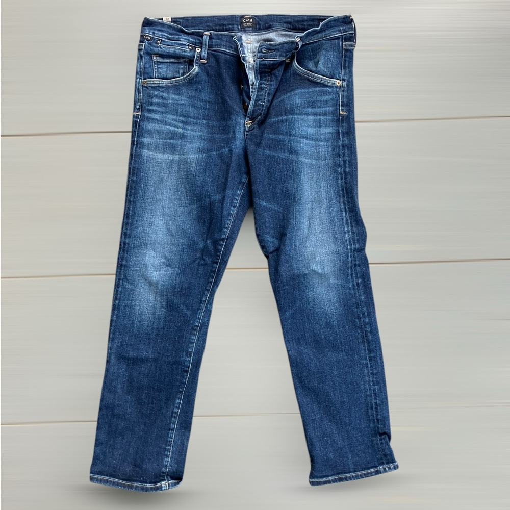 Citizens Of Humanity Blue Straight Jeans